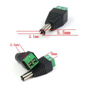 POE Cable RJ45 Network Female Jack DC Power Plug to Screw Terminals Adapter for Monitor Camera
