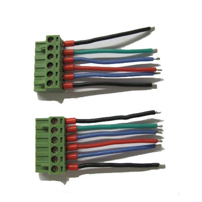 5.08mm Feed Through Terminal Blocks Wiring Harness Cable Assembly Customized Service
