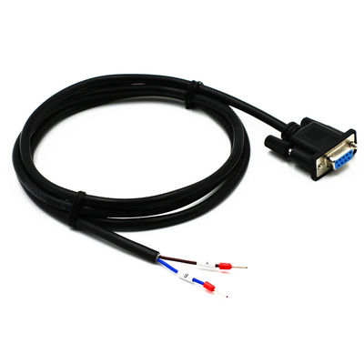 DB9 Male Or Female Connector RS485 Serial Port to 2-pin Terminals Exapansion Cable