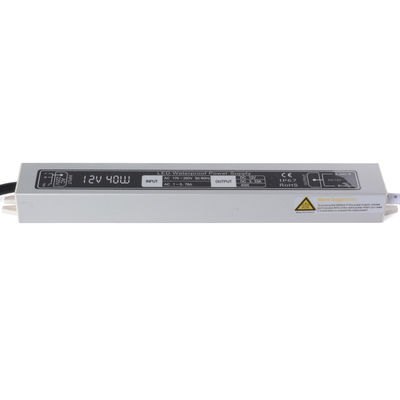 DC 12V 40W Lighting Transformer Waterproof LED Driver Power Supply IP67 Input AC170-250V Adapter for LED Strip