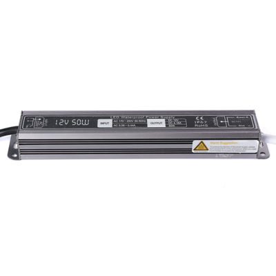DC 12V 50W Lighting Transformer Waterproof LED Driver Power Supply IP67 Input AC170-250V Adapter for LED Strip