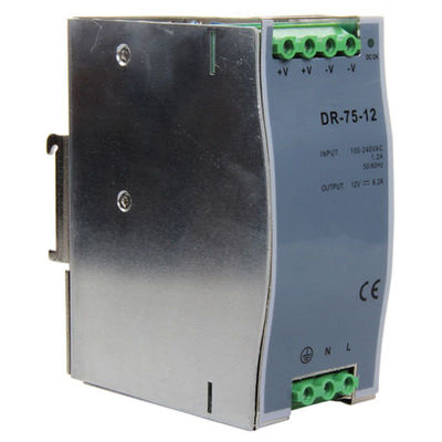 DR-75-12 75W 12V 6.3A DC Output Din Rail Switching Mode Power Supply