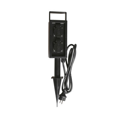 Outdoor Garden In-ground Lawn Plug-in Electrical Power Sockets Outlet Stake 10A AC250V