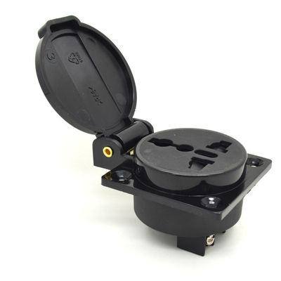 Outdoor Garden In-ground Lawn Plug-in Electrical Power Sockets Outlet Stake 10A AC250V