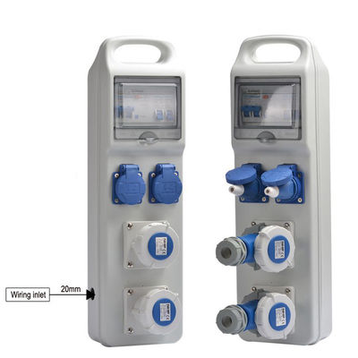 IP67 Waterproof Outdoor Electrical Socket Plastic Electric Box AC 220v -250v 16A