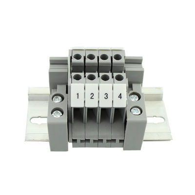 Waterproof Plastic Junction Box 83*81*56mm Electric Distribution Enclosure with Din Rail Terminals