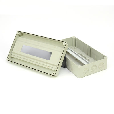 HT 18 Way IP65 Waterproof Outdoor Electrical Enclosure Plastic Distribution Solar PV Combiner Box