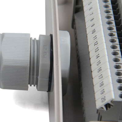 IP65 Waterproof Cable Junction Box 80*250*70mm 6 Ways UK2.5B Din Rail Terminal Blocks Kit