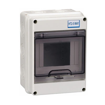 HT 5 Way IP65 Waterproof Outdoor Electrical Enclosure Distribution Plastic Switch Box