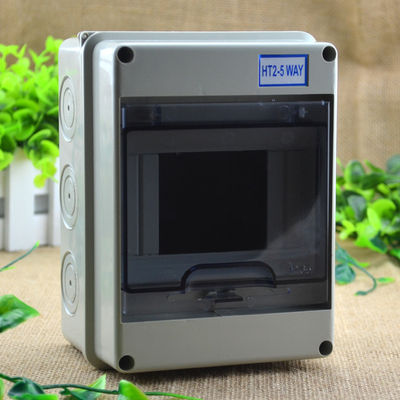 HT 5 Way IP65 Waterproof Outdoor Electrical Enclosure Distribution Plastic Switch Box