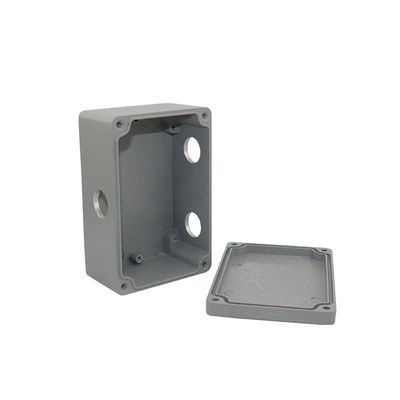 1 In 2 Out Cable Distribution Aluminum Junction Box Waterproof with Terminal Blocks 120*80*55mm