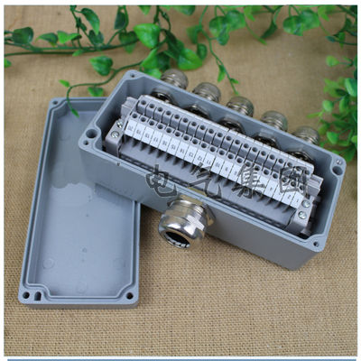 Die-cast Aluminum Enclosure Case Waterproof Project Junction Box 170*80*56mm with Terminal Blocks