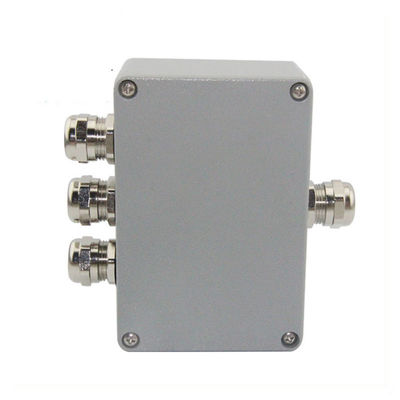 Die-cast Aluminum Distribution Junction Box Waterproof with Terminal Blocks 120*80*55mm