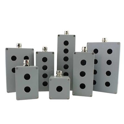 Outdoor Pushbutton Switch Station Box Die-cast Aluminum Case Explosion Proof Customization