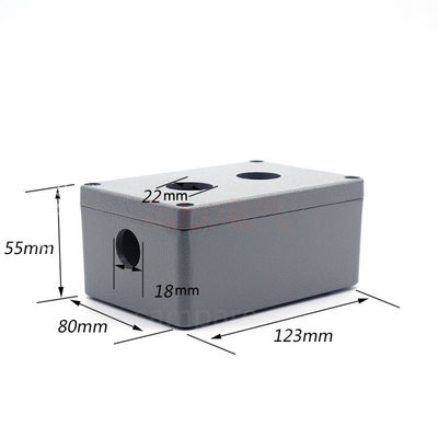 Outdoor Pushbutton Switch Station Box Die-cast Aluminum Case Explosion Proof Customization