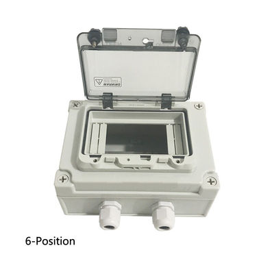 Wall Electric Enclosure Plastic Switch Circuit breaker Box IP67 Waterproof Outdoor 2 3 4 5 6 8 10 12 16 18 Way