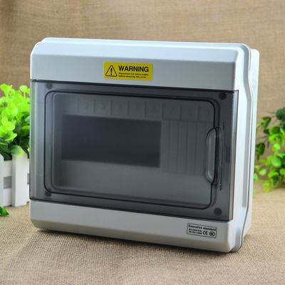 9 Way IP66 Waterproof Outdoor Electrical Enclosure Distribution Plastic Switch Circuit Breaker Box