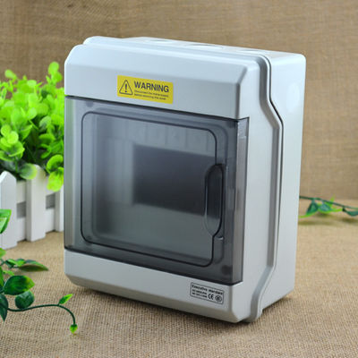 6 Way IP65 Waterproof Outdoor Electrical Circuit Breaker Enclosure Distribution Plastic Switch Box