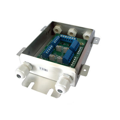 4 Way Weighing Sensor Stainless Steel Load Cell Summing Junction Box Enclosure for Platform Scale