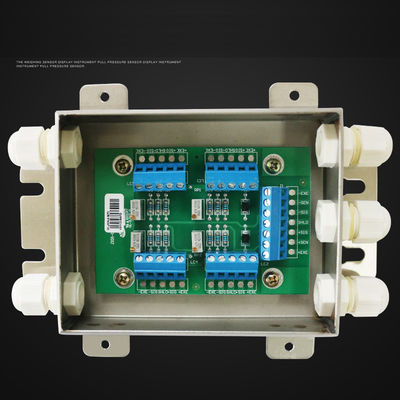 4 Way Weighing Sensor Stainless Steel Load Cell Summing Junction Box Enclosure for Platform Scale