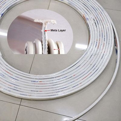 Bendable Window Curved Curtain Rod Plastic Metal Alloy Track Rail Ceiling or Side Wall Mounting