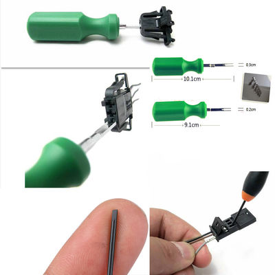 3pcs Screwdrivers Auto Connectors Crimping Pin Remover Terminals Removal Tool Kit