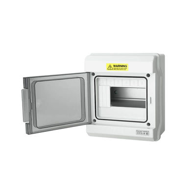 6 Way IP65 Waterproof Outdoor Electrical Circuit Breaker Enclosure Distribution Plastic Switch Box