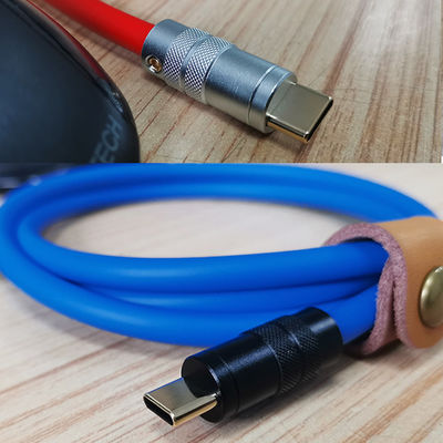 6mm O.D USB 3.1 Type C Charge Cable PD 100W Charging for Laptops Tablets Smart Phones