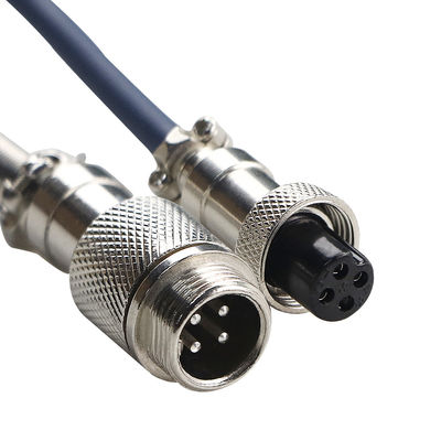 4 pins 5 pins Coloured Heavy Duty Circular Aviation Docking Socket Plug GX12 GX16 Connector
