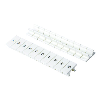 ZB6 UK2.5B UK5N Din Rail Terminal Blocks Maker Strips with Number Printed