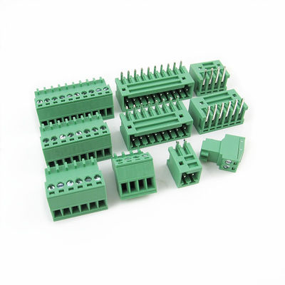 2.54mm Pitch PCB Screw Terminal Blocks Plug + Pin Header 125V 4Amp