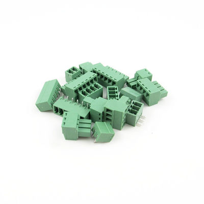 3.5mm Pitch PCB Pluggable Screw Terminal Blocks Plug + Right Angle or Straight Socket