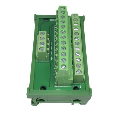 1 in 12 out Terminal Blocks Breakout Board Power Source Splitter Wiring Distribution Divider