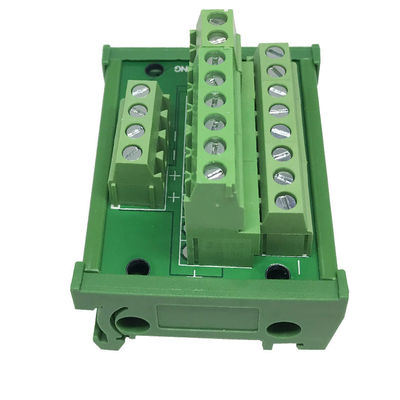 DC 24V 8 Ways Power Source Splitter Wiring Distribution Terminal Blocks Breakout Board