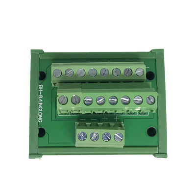 DC 24V 8 Ways Power Source Splitter Wiring Distribution Terminal Blocks Breakout Board