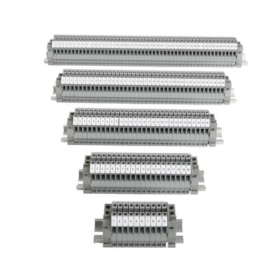UK2.5B Screw Terminal Blocks Kit UK2.5N Modular DIN Rail Mounted Strips 32A 690V