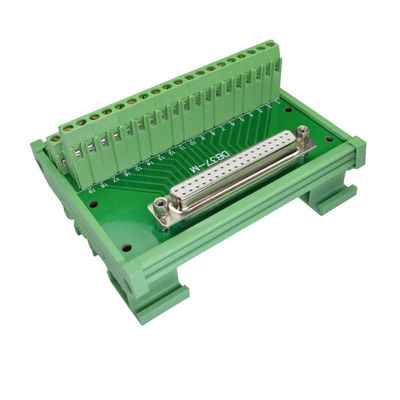 DB37 D Sub 37 Pin Sing End Connectors Terminal Block Breakout Board