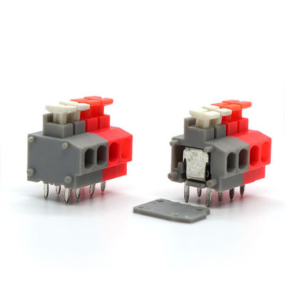 5.0mm Pitch Screwless Spring Clamp Terminal Blocks Jointable