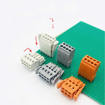 5.00mm / 5.08mm Pitch Replacement Screwless Spring Clamp Terminal Blocks