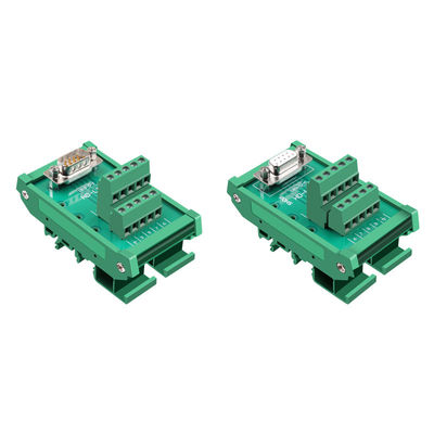 DB9 D Sub 9 Pin Single End Male Female Connectors Terminal Block  Breakout Board