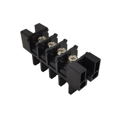 600V 40A 100A 75A 150A Feed Through Wall Mounted Barrier Terminal Blocks 13.0mm 16.0mm 21.0mm 27.0mm Pitch