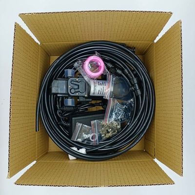Diaphragm Booster Pump Water Misting System Fog Nozzles Mist Cooling Watering Kit 6 15 18 Meters