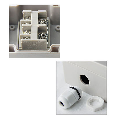 Cable Distribution Junction Box 158*90*60mm Waterproof  Wall Mount With Connectors Assembly Kit