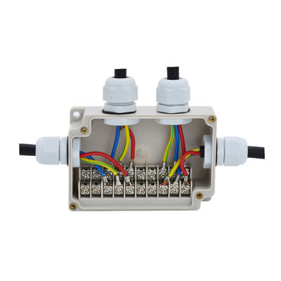 IP65 Waterproof Junction Box 110*75*43mm Terminal Blocks Electric Enclosure 10 Ways