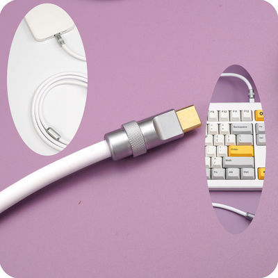 DIY Kit USB 3.1 Type C Metal Connector Plug Shell Data Charge Cable For Cell Phones Mechanical Keyboard