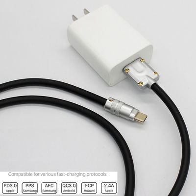 DIY Kit USB 3.1 Type C Metal Connector Plug Shell Data Charge Cable For Cell Phones Mechanical Keyboard