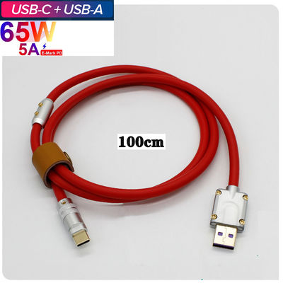DIY Kit USB 3.1 Type C Metal Connector Plug Shell Data Charge Cable For Cell Phones Mechanical Keyboard
