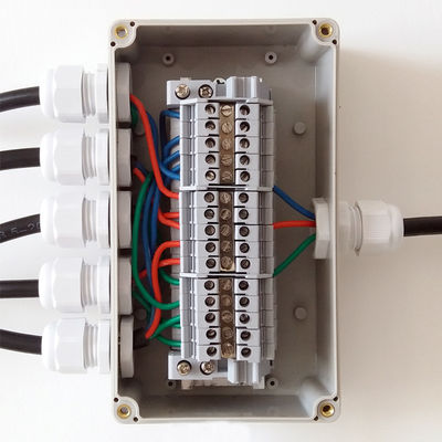 IP65 Waterproof Electrical Cable Distribution Terminal Blocks Junction Box 158*90*60mm
