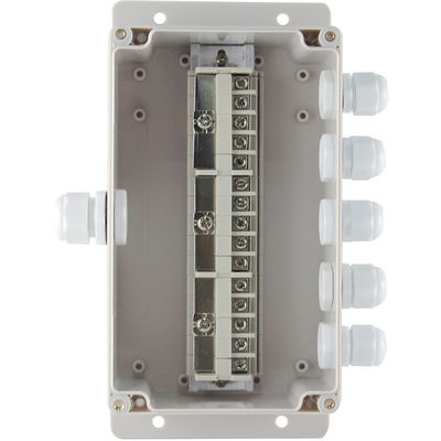 1 In 5 Out Plastic Junction Box Project Case Waterproof Terminal Blocks Splitter 200*120*75mm
