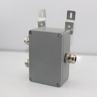 1 In 2 Out Cable Distribution Aluminum Junction Box Waterproof with Terminal Blocks 120*80*55mm